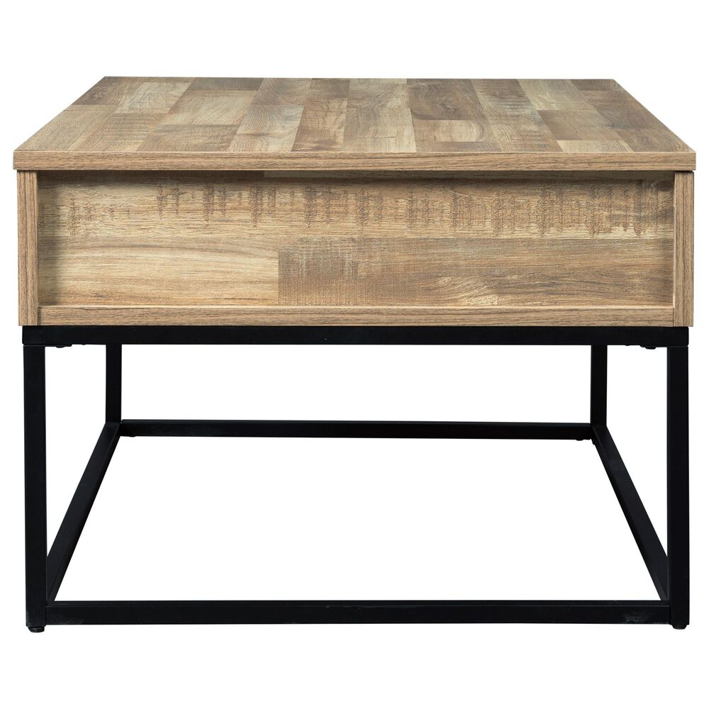 Signature Design by Ashley Gerdanet Lift Top Coffee Table in Natural, , large