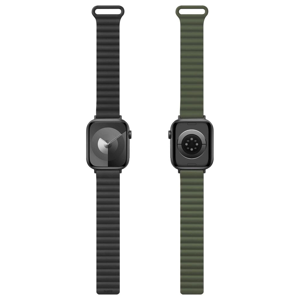 LAUT Watch Strap for 42/44/45/49mm Apple Watch Series 1-9, SE and ULTRA in Black, , large