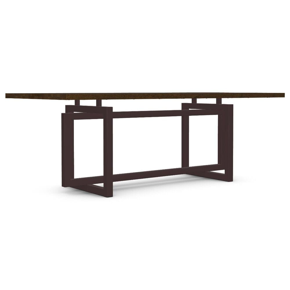 Amisco Erza Dining Table in Oxidado and Pine Cone - Table Only, , large