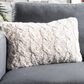 Safavieh Chunky Knit Pillow in Stone and Natural, , large