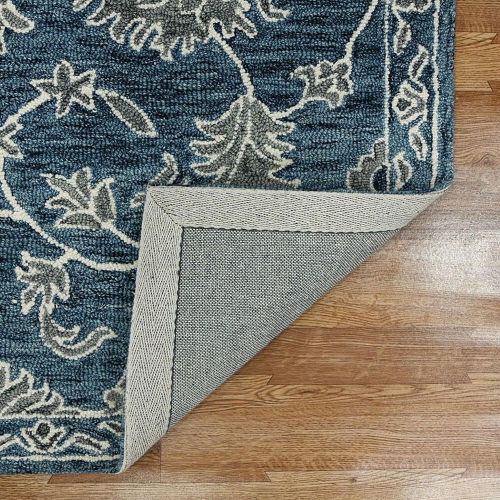 Amer Rugs Romania 8&#39; x 10&#39; Navy Area Rug, , large