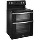 Whirlpool 6.7 Cu. Ft. Freestanding Electric Double Oven Range with Convection in Black, , large