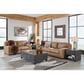 Signature Design by Ashley Lombardia Stationary Loveseat in Tumbleweed, , large