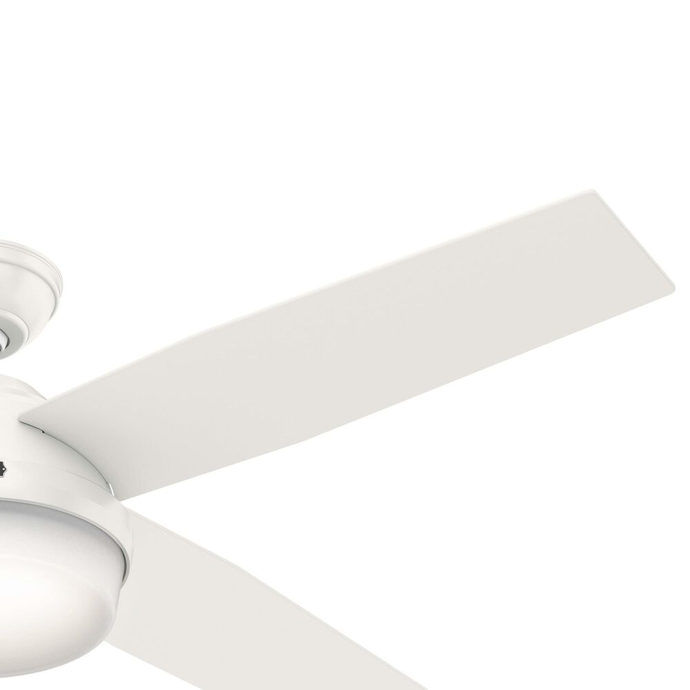 Hunter Dempsey 52&quot; Ceiling Fan with Lights in Fresh White, , large
