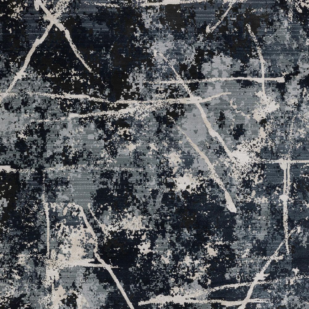 Oriental Weavers Caravan Dark Skies 6&#39;7&quot; x 9&#39;6&quot; Blue Area Rug, , large