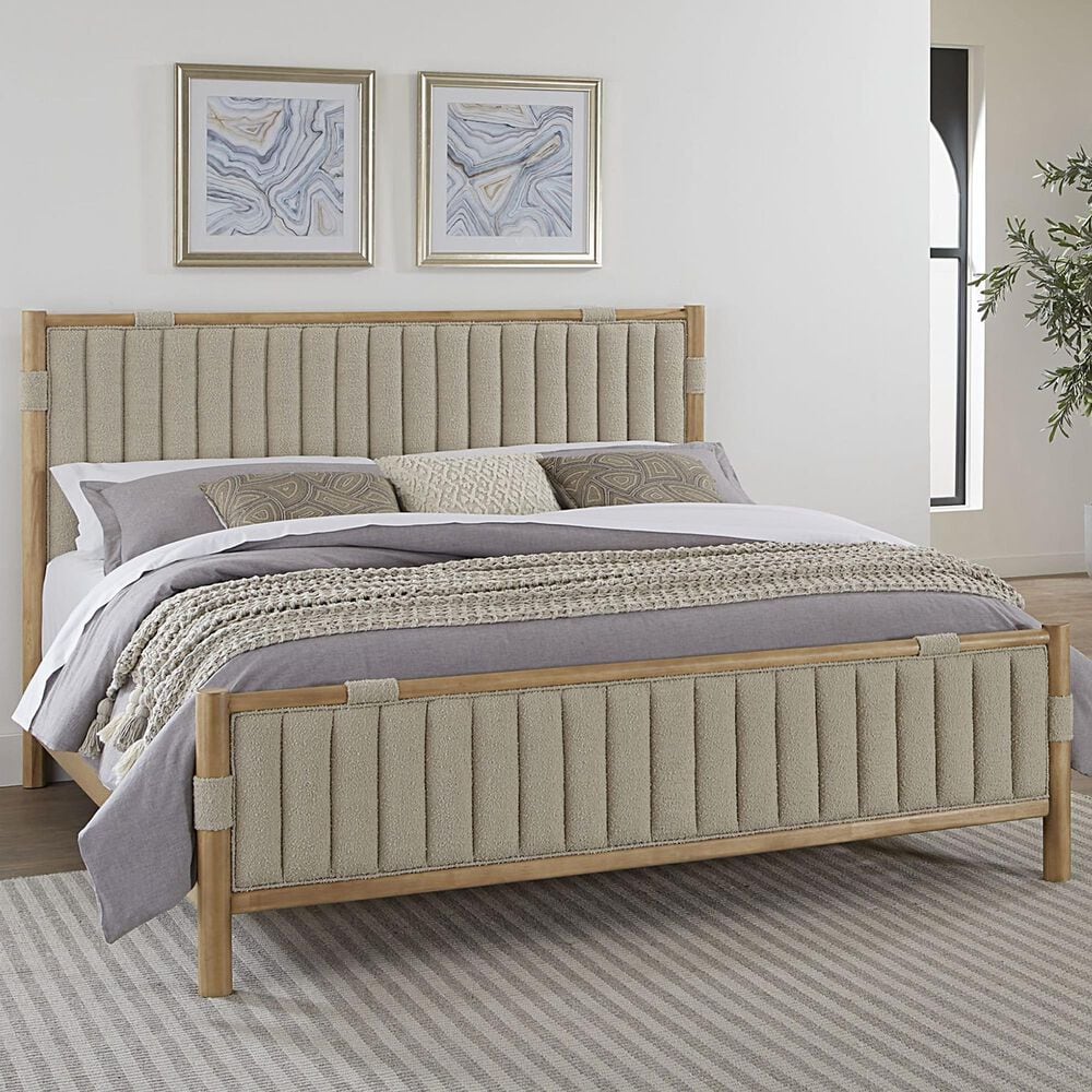 Urban Home King Upholstered Bed in Bisque
, , large