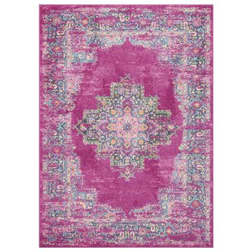 Nourison Passion PSN03 3"9" x 5"9" Fuchsia Area Rug, , large