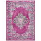 Nourison Passion PSN03 3"9" x 5"9" Fuchsia Area Rug, , large
