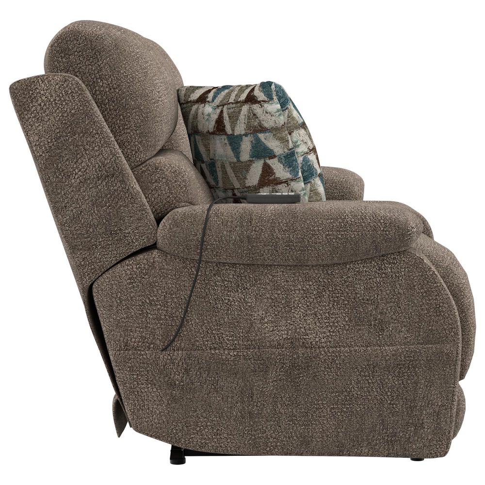 Hartsfield Joya Power Reclining Loveseat in Mushroom, , large