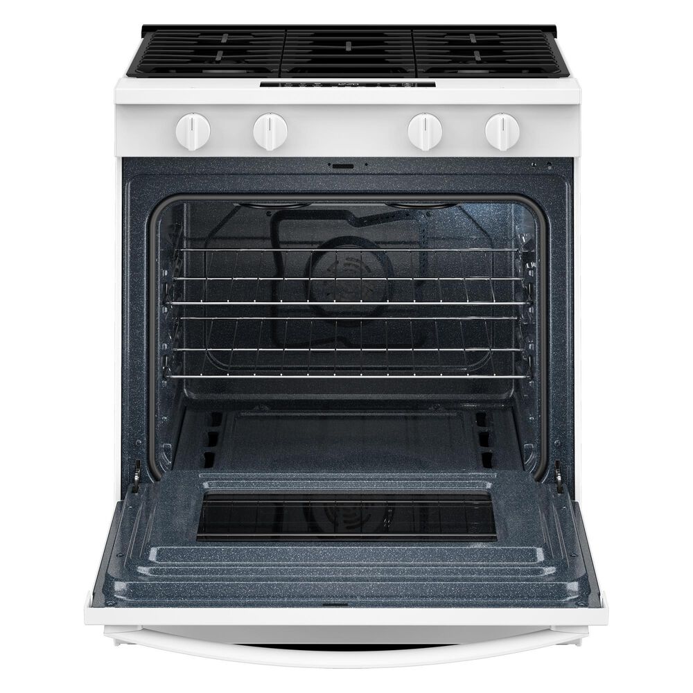 Whirlpool 30" Gas Smart Range in White, , large