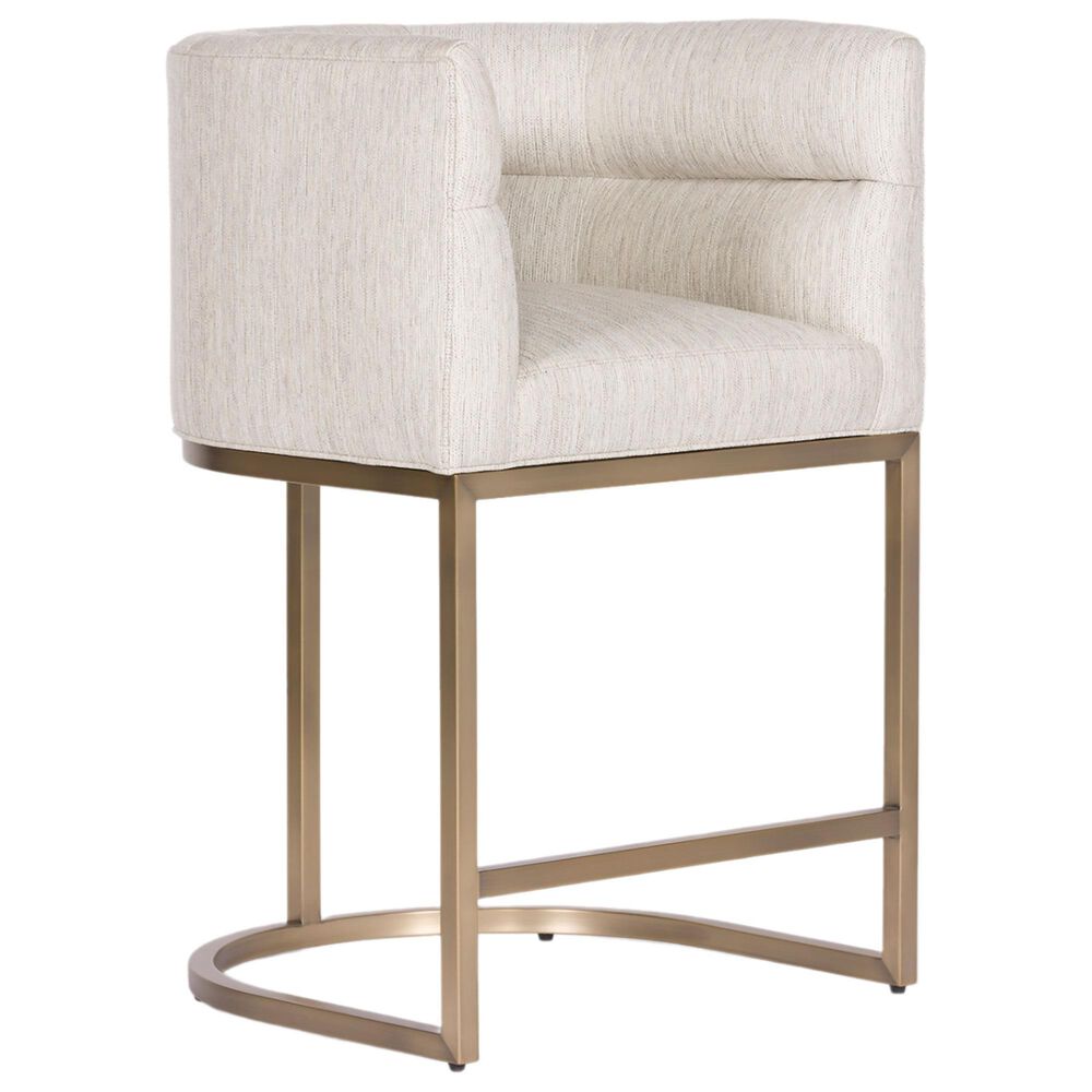 Vanguard Furniture Emmett Counter Stool in Satin Brass, , large