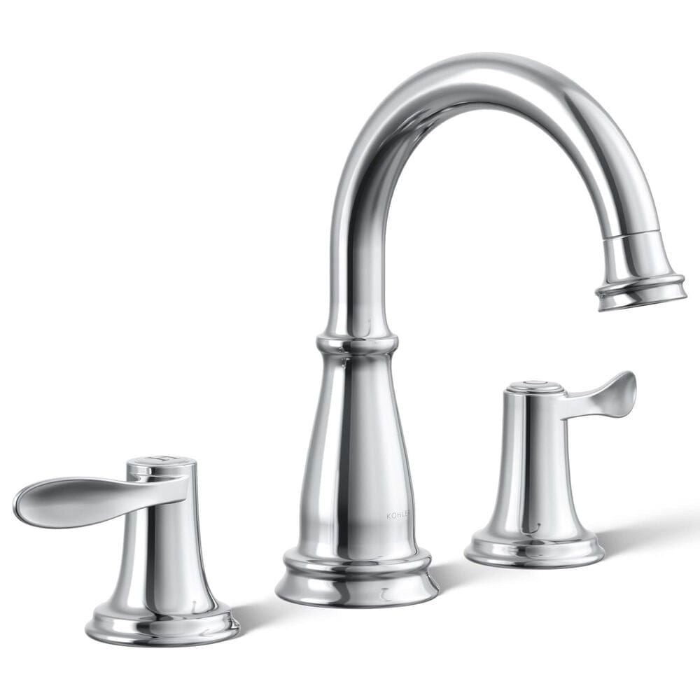 Kohler Bellera Widespread Bathroom Sink Faucet in Polished Chrome, , large