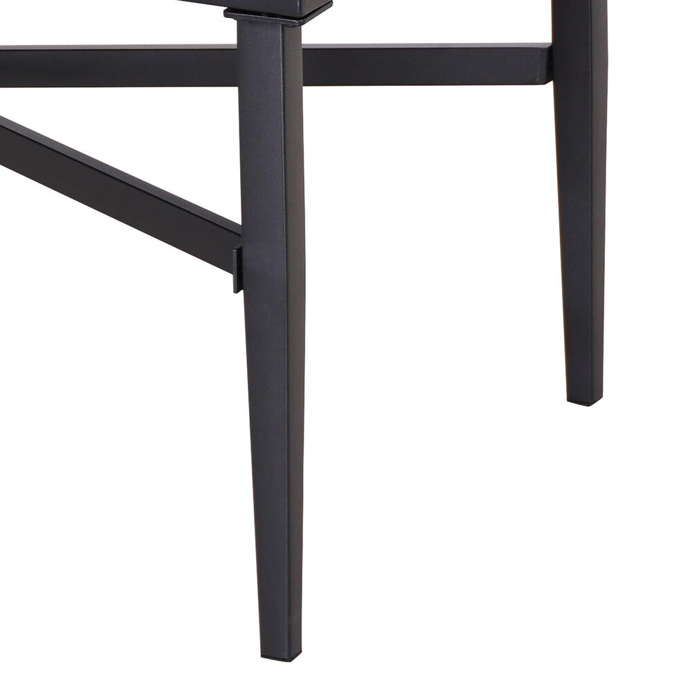 Global Note Collections Raleigh 4-Piece Patio Chat Set in Smoke Grey, , large