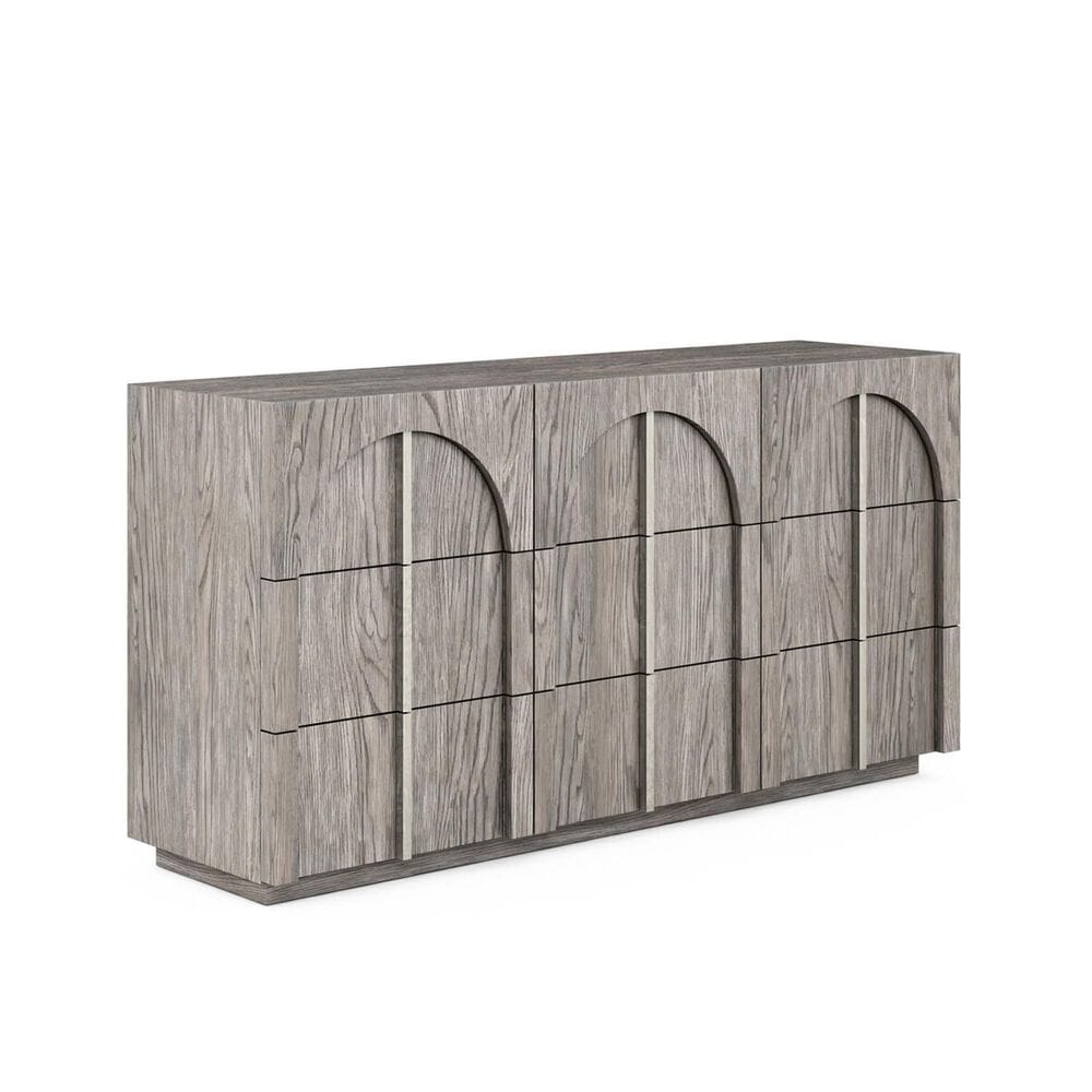 Vantage Vault 3 Piece King Bedroom Set in Mink Gray, , large