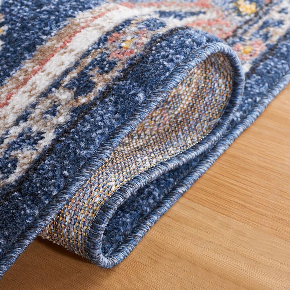 Safavieh Astoria 4&#39; x 6&#39; Blue and Beige Area Rug, , large