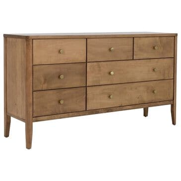 Archbold Furniture Warren 7-Drawer Dresser Only in Harvest, , large