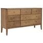 Archbold Furniture Warren 7-Drawer Dresser Only in Harvest, , large