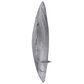 Maple and Jade Single Candle Wall Sconce in Silver, , large