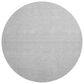 Dalyn Rug Company Soft Essentials Solid Silver 8" Round Area Rug, , large