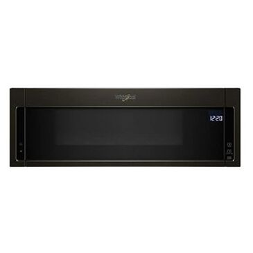 Whirlpool 1.1 Cu. Ft. 1000 watt Low Profile Microwave Hood Combination in Black Stainless Steel, , large