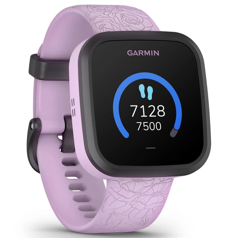 Garmin Bounce Smartwatch 42.4mm in Lilac Floral, , large
