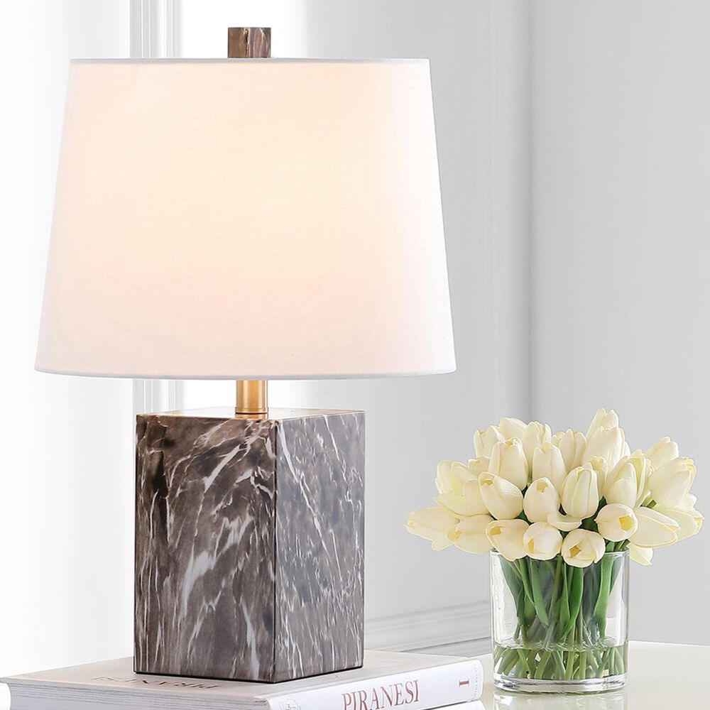 Safavieh Brett Table Lamp in Brown Marble, , large