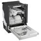LG 24" Built-In Bar Handle Dishwasher with 3rd Rack in PrintProof Stainless Steel, , large