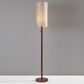 Adesso Hamptons Floor Lamp in Walnut, , large