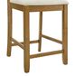 Armen Living Ren 30" Bar Stool in Amber Glow, , large