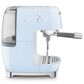 SMEG Retro Style 47 Oz Espresso and Cold Brew Coffee Machine in Pastel Blue, , large