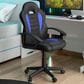 Rta Products Llc Kid"s Gaming and Student Racer Chair with Wheels in Black and Blue, , large