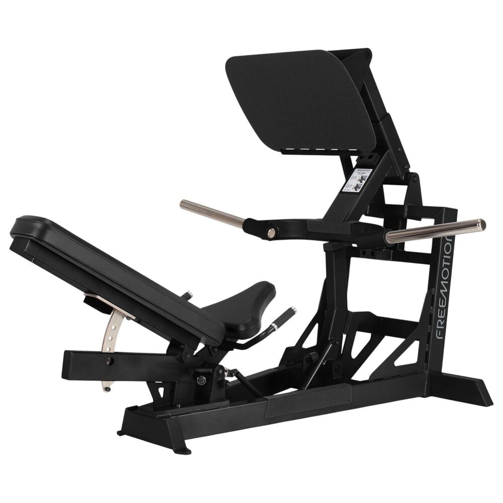 FreeMotion Plate Loaded Leg Press in Black, , large