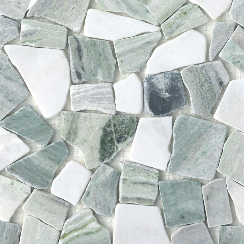 Emser Opuscar Aurora 12" x 12" Honed Natural Stone Mosaic Sheet, , large