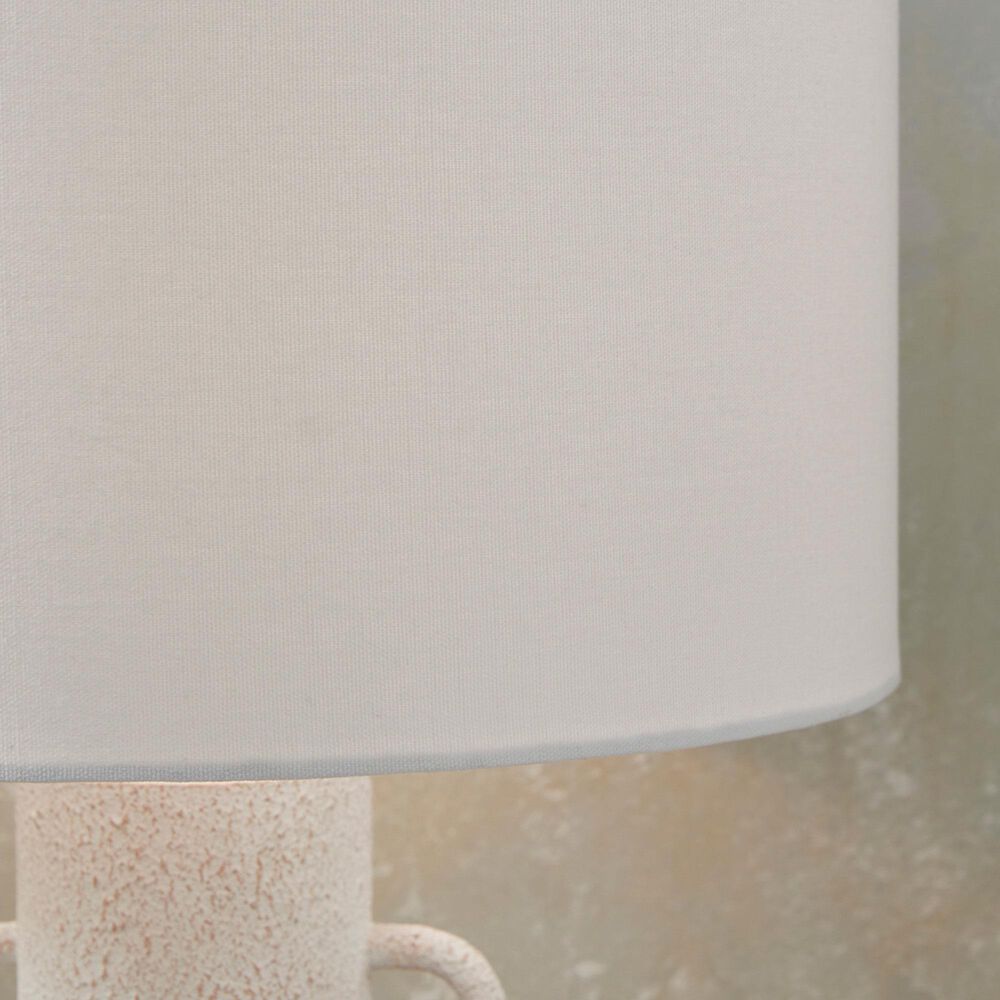 Ashley Perringhill Metal Table Lamp in Distressed White, , large
