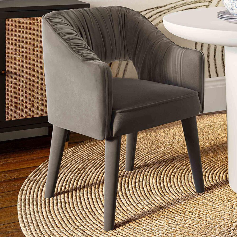 Tov Furniture Zora Dining Chair in Grey NFM