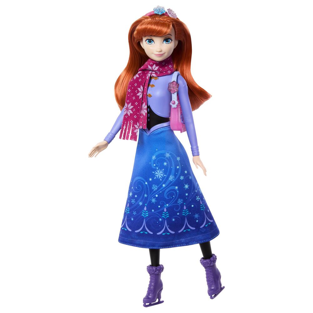 Disney Frozen Jewel Reveal - Ice Skating Anna Fashion Doll with Accessories, , large