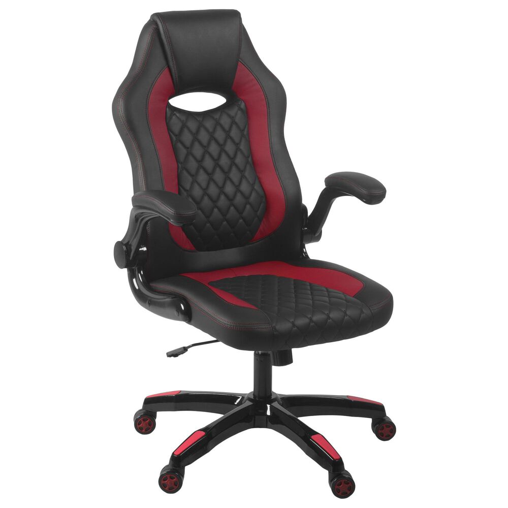 Regency Global Sourcing AON Archeus Ergonomic Gaming Chair in Black and Red, , large