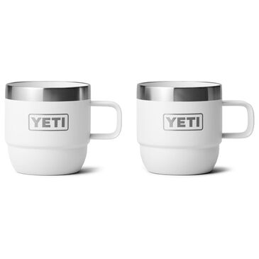 YETI Rambler 6 Oz Stackable Mug in White (Set of 2), , large