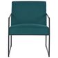 Signature Design by Ashley Aniak Accent Chair in Rainforest Velvet, , large