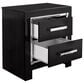 Ashley Kaydell 4-Piece Queen Upholstered Bed Set in Black and Dark Gray, , large