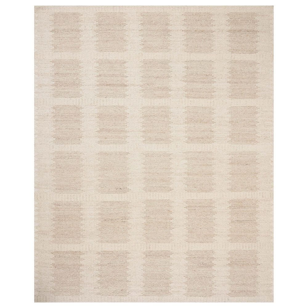 Loloi Perry Ivory and Taupe 2" x 3" Area Rug, , large