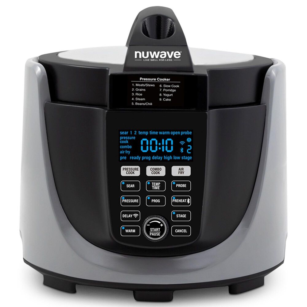 NuWave Duet Air Fryer-Pressure Cooker Combo in Gray, , large