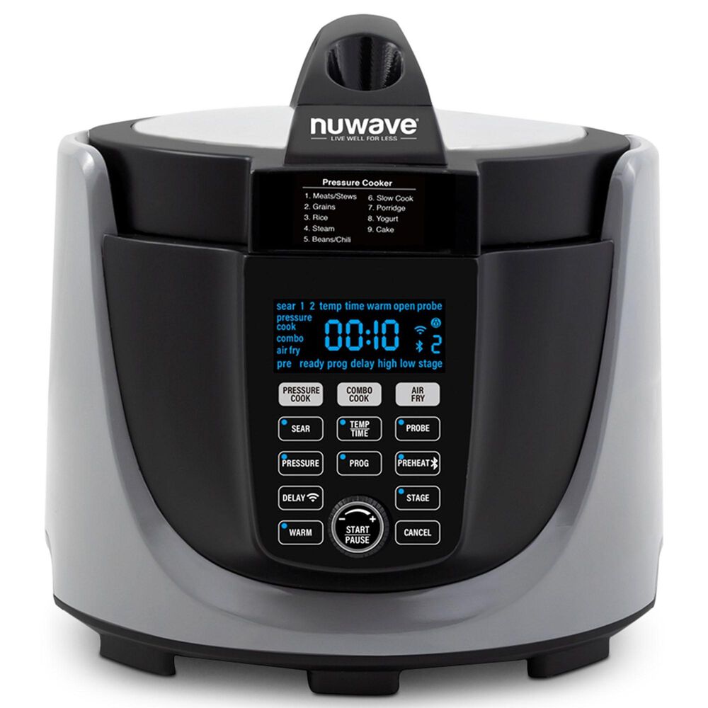  Nuwave Nutri-Pot Digital Pressure Cooker 8-quart with Stainless  Steel Inner Pot & Sure-Lock Technology: Home & Kitchen