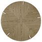 Theodore Alexander Catalina Round Cocktail Table in Dune and Mineral, , large