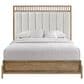 Sterling Timber Elure King Upholstered and Strap Panel Bed in Latte, , large