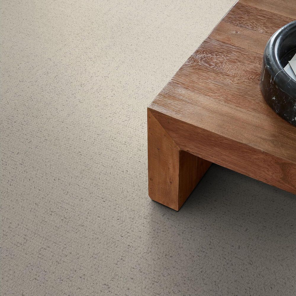 Shaw Intricate Trace Carpet in Snowfall, , large