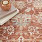 Nourison Sahar SHR02 7"10" x 10"4" Rust Area Rug, , large