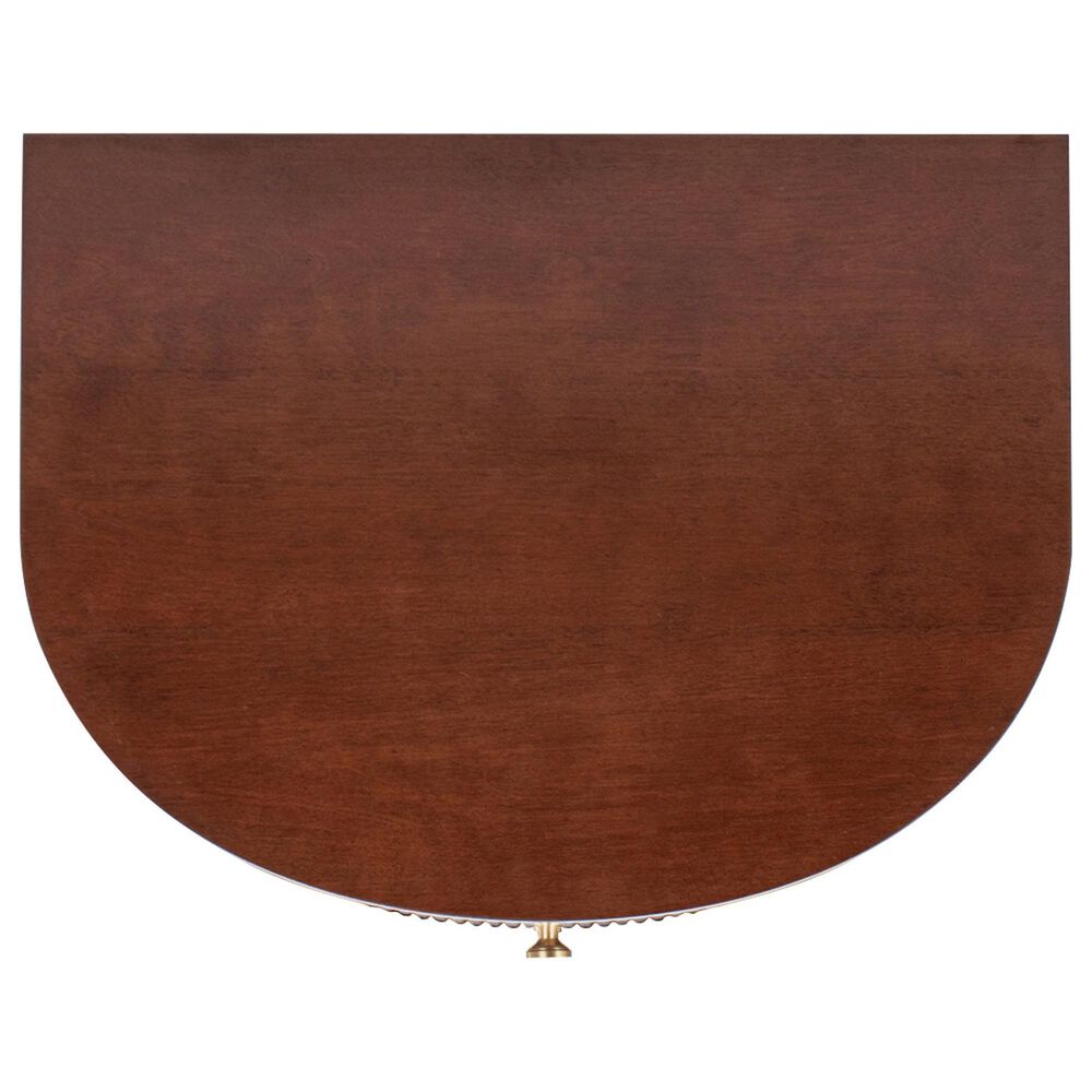 Jennifer Taylor Home Valentine Side Table in Dark Walnut, , large