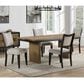 Steve Silver Roatan Dining Table and 6 Dining Chairs in Natural and Black, , large