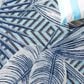 Safavieh Cabana CBN447K 4" x 6" Aqua and Navy Indoor/Outdoor Area Performance Rug, , large